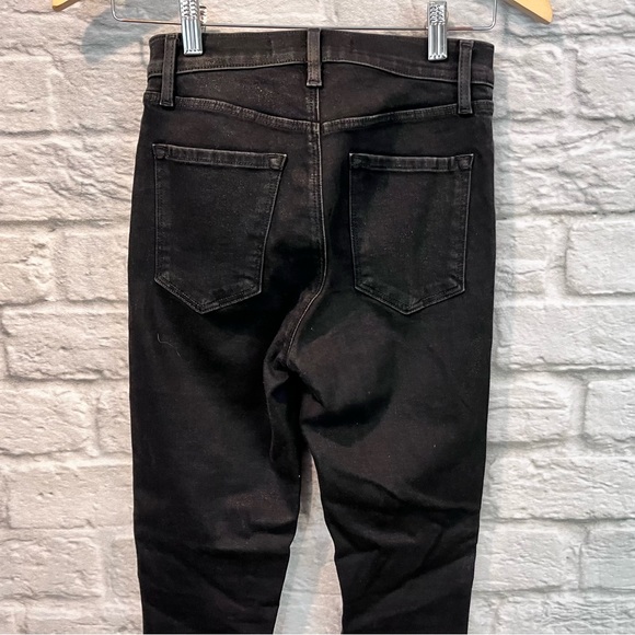 J Brand x Steph_Shep 25” Black Vendetta High Rise Lace Up Skinny Jeans - Picture 6 of 12